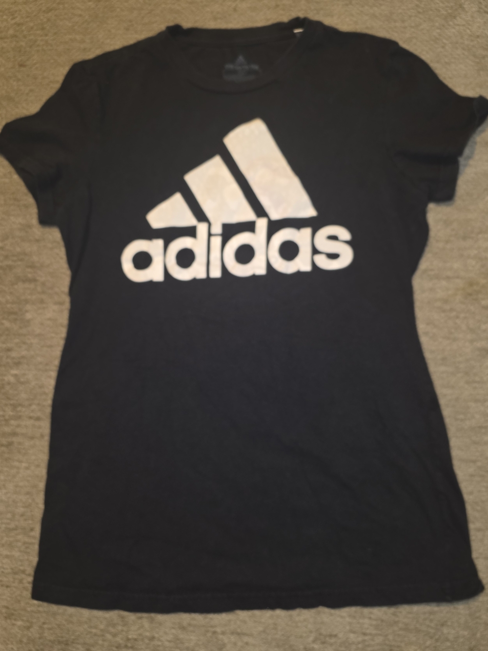 adidas Black The Go To Tee Small